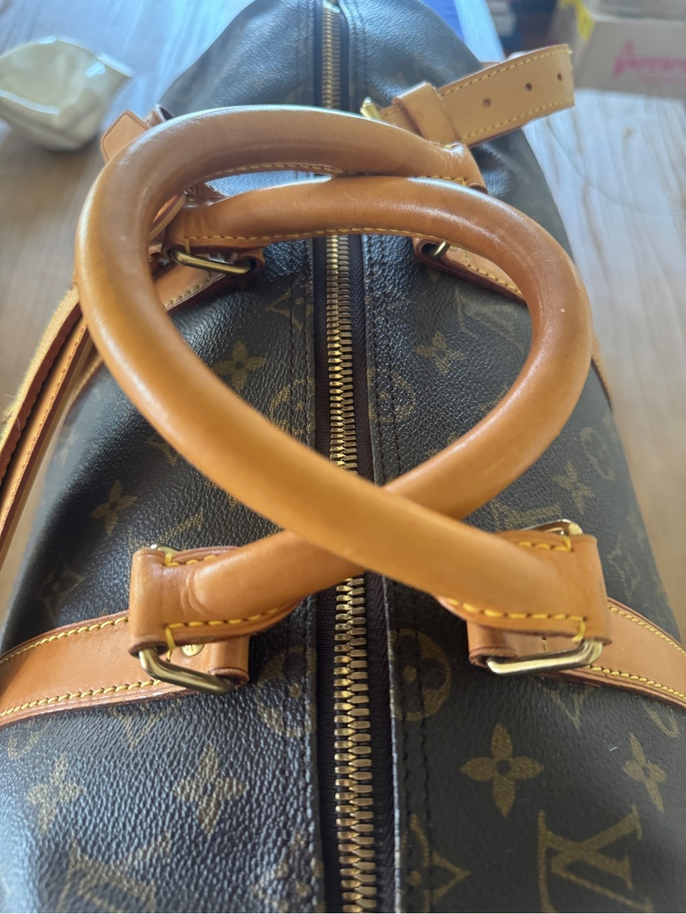 Louis Vuitton Bandolier 50 with strap - Picture 3 of 8